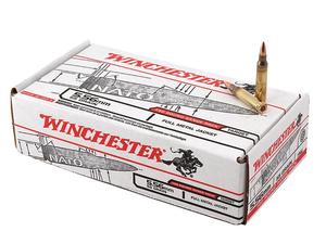 Winchester USA 5.56x45mm NATO 55gr FMJ 180rd