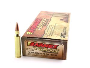 Barnes VOR-TX 5.56mm 70gr Lead-Free TSX BT 20rd