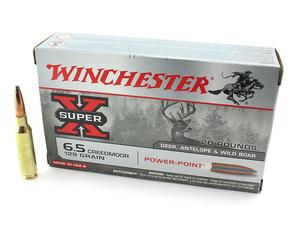Winchester Super X 6.5 Creedmoor 129gr Power Point 20rd