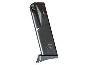 Mec-Gar Beretta 92/M9 Compact/Centurion 9mm 15rd Magazine, Black Anti Friction Coating