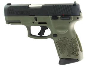 Taurus G3C 9mm 3.2" Pistol OD Green/Black 12+1