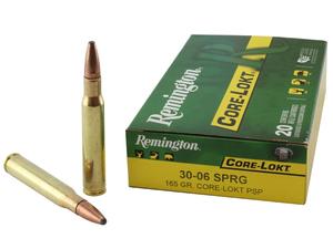 Remington Core-Lokt 30-06 165gr 20rd