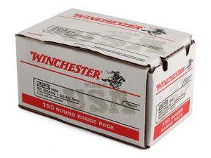 Winchester USA .223REM 55gr FMJ 150rd