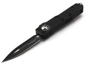 Microtech Knives UTX-85 Tactical D/E Black Standard Black