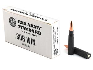 Red Army Standard .308WIN 150gr FMJ Steel Cased Bi-Metal Jacket