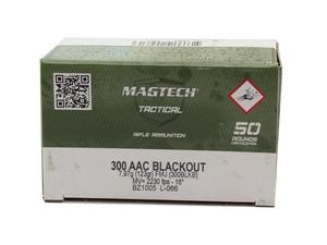 Magtech First Defense 300Blk 123gr FMJ 50rd