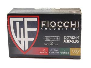 Fiocchi High Velocity 12GA 2 3/4" 1oz Slug 10rd
