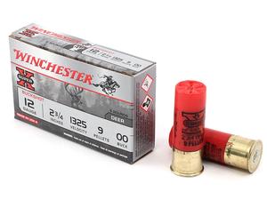 Winchester Super-X 12GA 2.75" 9 Shot 00 Buck 5rd