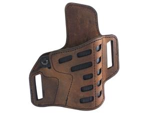 Versacarry Compound OWB Holster, Size 2, Length 1, Brown