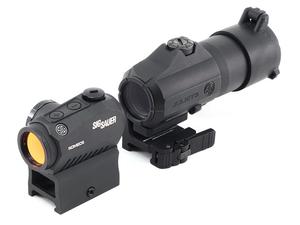 Sig Sauer Romeo5/Juliet3 2MOA Red Dot with 3X Magnifier