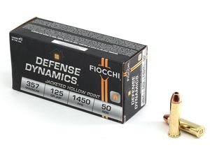 Fiocchi Defense Dynamics .357MAG 125gr JHP 50rd