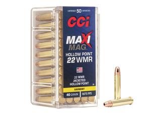 Federal CCI 22WMR 40gr JHP 50rd