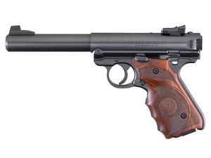 Ruger Mark IV Target .22LR 5.5" Pistol w/ Target Wood Grips