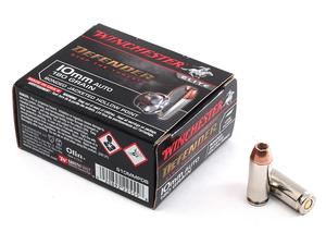 Winchester Ammo Defender 10mm Auto 180gr Bonded Jacket Hollow Point 20rd