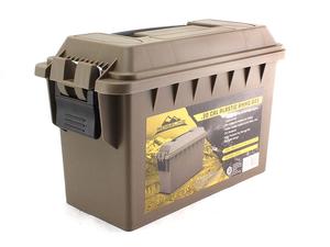 Ridgeline 30 Cal Plastic Ammo Box, Dark Earth