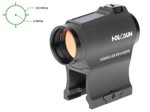 Holosun HE503CU-GR Solar MRS Micro Green Dot Sight