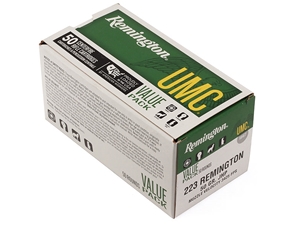 Remington UMC .223REM 50gr JHP 50rd