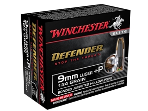Winchester PDX1 Defender 9mm+P 124gr JHP 20rd