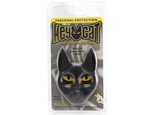 Key Cat Self Defense Keychain, Black