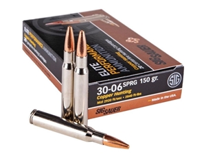Sig Sauer Elite Hunting HT .30-06 Springfield 150gr Copper Lead-Free 20rd