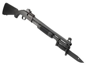 Mossberg 590A1 SPX 12ga 20" CB Parkerized, Ghost Ring Rear/M16 Front, Bayonet