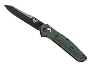 Benchmade Osborne AXIS Green Aluminum 3.4" Knife 940BK