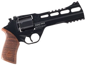 Chiappa Rhino 60DS 9mm 6" 6rd Revolver, Black