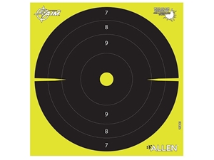 Allen EZ Aim 8x8 Non Adhesive Splash Bullseye Target, 25 Pack