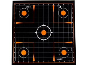 Allen EZ Aim 12x12 Adhesive Splash Sight In Target, 5 Pack