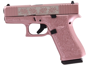 Glock 43X "Glock & Rose" Rose Gold Pistol