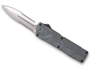 CobraTec Lightweight Grey, Dagger 2 SIDE SERRATED