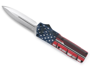 CobraTec Lightweight American Flag, Dagger Not Serrated