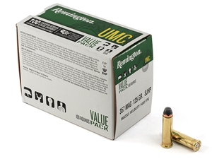 Remington UMC .357MAG 125gr SJHP 100rd