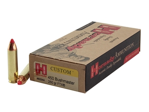 Hornady Custom 450 Bushmaster 250gr FTX 20rd