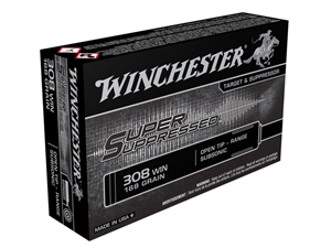 Winchester Super Suppressed .308 Win 168gr 20rd