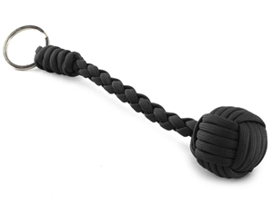 Off The Grid Solid Black Monkey Fist
