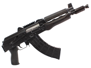 Zastava ZPAP92 7.62x39mm Black Pistol w/ Receiver Rail