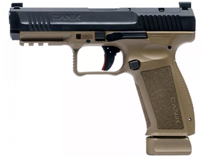 Canik Mete SFT 9mm 4.4" Pistol, Black/FDE
