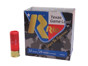 Rio Texas Game Load 12GA 2.75" 1.25oz #6 Shot 25rd
