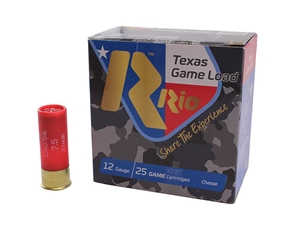 Rio Texas Game Load HV 12GA 2.75" 1.25oz #7.5 Shot 25rd