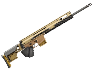 FN SCAR 20S NRCH 6.5CM 20" 10rd Rifle, FDE - CA