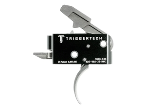 TriggerTech AR15 Competitive Stainless Two Stage Trigger, Curved