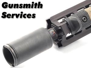 Gunsmith Service: Pin/Weld Permanent Muzzle Device