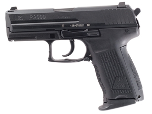 HK P2000 V3 DA/SA 9mm 3.66" Pistol, 2-10rd Mags