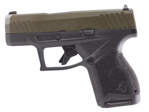 Taurus GX4 9mm Pistol, Black/Green
