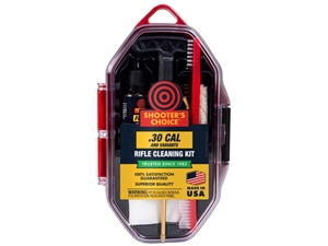 Shooter's Choice Rifle Gun Cleaning Kit, 7.62mm/.30/.308 Cal