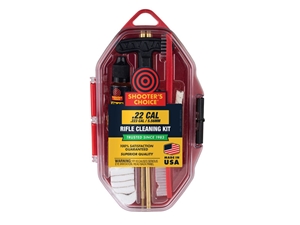 Shooter's Choice .22 Cal Rifle Gun Cleaning Kit