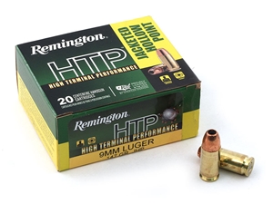 Remington HTP 9mm 147gr JHP 20rd