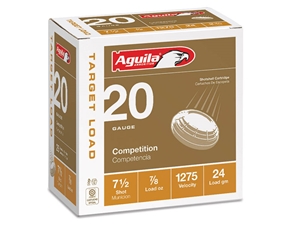 Aguila Competition Target 20GA 2 3/4" 7.5 Shot 25rd