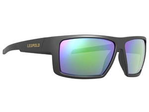 Leupold Performance Eyewear Switchback - Matte Black, Emerald Mirror Glasses